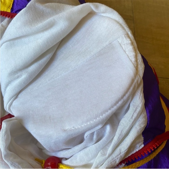 VTG River Edge Jacket RE Sport 80s 90s Windbreaker Crazy retro Petite Medium - Picture 9 of 11